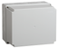 Коробка КМ41344 распаячная для открытой проводки 240х195х165мм IP55 (RAL7035 монтажная плата кабельные вводы 5 шт) - UKO10-240-195-165-K52-55 IEK