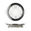 Светильник встраиваемый точечный под лампу GX53 ультратонкий GX53/H2 BLACK CHROME 10 PROM упак шт, черный хром | UL-00005055 Uniel