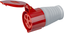 Розетка переносная 32А 3P+N+PE IP44 14 308 NCA-SR225-32-380 Navigator 14308