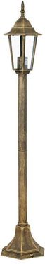 Светильник 6101-1 100Вт E27 IP43 столб 1м улично-садовый бронза Camelion 10543