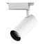 Светильник светодиодный трековый на шинопровод ДПО 16 Вт 1390 лм 4000К AC 220В Белый IP20 D85х210мм однофазный угол 24 грд Track - TR066 Gauss