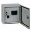 Щит учета ЩУ-1/1-1 двухдверный (ВхШхГ) 310х300х160мм IP54 IP31 Basic EKF mb54-1-2-bas