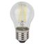 Лампа светодиодная филаментная LS CLP40 4W/840 230VFILCL RU 4Вт 4000К нейтр. бел. E27 470лм P угол пучка 300град. 220-240В (замена 40Вт) прозр. стекло OSRAM 4058075684638