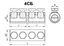 Соединитель болтовой 4СБ-2-100 (70-120) | zeta11042 ЗЭТАРУС (Завод электротехнической арматуры)