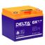 Аккумуляторная батарея Solar серии GX 12-40 12В/40Ач | DELTA 4614010170011