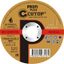 Диск шлифовальный по металлу нерж. стали и алюм. profi plus Т27-125х6.0х22.2мм Cutop 50-316 РОС