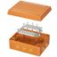 Коробка распределительная пластиковая FS огн.,IP55,240х190х90мм, 12р, 450V,32A,10мм.кв с кабельными вводами и клеммниками | FSK411210 DKC ДКС