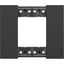 Рамка декоративная 2мод. Living Now черн. Leg BTC KA4802KG Legrand