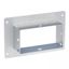 Фланец соединительный 50x100мм RAL | f50100-RAL EKF