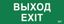 Пиктограмма (наклейка) "Выход-EXIT" ДПА IP20/54 | LPC10-1-24-09-VYHD IEK