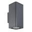 Светильник светодиодный LGD-EVO-WALL-TWIN-S100x100-2x12W Warm3000 (GR 44 deg 230В) IP54 металл Arlight 046195