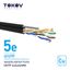 Кабель витая пара U/UTP 4х2х24AWG кат.5E наружный+трос 500м TOKOV ELECTRIC TKE-C05-U/UTP-42-5E-500-ODC 1915493А