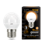 Лампа светодиодная LED 9.5 Вт 890 лм 3000К AC150-265В E27 шар P45 теплая Black Gauss - 105102110