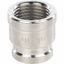 Муфта ВВ 1/2'х3/8' переходная, никелированная - SFT-0006-001238 STOUT RG008Q0PRQJLNG