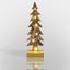 Деревянная домашняя фигурка с подсветкой Ель со снежинками 9,5*6*31 см - 504-013 NEON-NIGHT