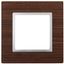 Рамка для розеток и выключателей венге дерево ЭРА Elegance 14-5301-10 - Б0034569