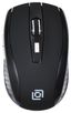 Мышь 455MW черн. оптическая 1600dpi беспроводная USB 5but TM-8100 BLACK RUBBER ОКЛИК 945818