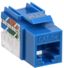 Модуль Keystone Jack кат.5E UTP 110 IDC 90град синий | CS1-1C5EU-11-03 ITK IEK