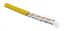 Кабель витая пара U/UTP кат.6 4 пары 23 AWG ОЖ solid с разделит. LSZH нг(С)-HF UUTP4-C6-S23-IN-LSZH-YL-100 желт. (уп.100м) Hyperline 273525