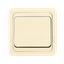 Лондон Выключатель 1-клавишный 10А бежевый PROxima | EEV10-021-20 EKF