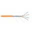 Кабель NIKOLAN F/UTP 4 пары кат.5e (класс D) тест по ISO/IEC 100МГц ож BC (чистая медь) 24AWG (0.50мм) внутр. LSZH нг(А)-HFLTx оран. (уп.305м) NIKOMAX NKL 4200C-OR 4200C-VL ЭКО38902