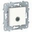 Механизм розетки TV UNICA NEW проходная бел. SchE NU546318 Schneider Electric
