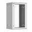 Шкаф телекоммуникационный настенный 18U (600х550) стекло, Astra серия PROxima | ITB18G550 EKF