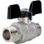 Кран шаровой 1/2' НН ручка бабочка - RG008Q0M4ALB7B STOUT SVB-0006-000015