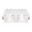 Светильник встраиваемый Downlight Alfa LED 4000K 2x15Вт 36 град. IP20 CRI90 Белый двойной квадрат 63х167х85мм 2500Лм - DL043-02-15W4K-SQ-W Maytoni