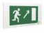 Знак безопасности PS-36164.E05 "Напр. к эвакуационному выходу направо вверх" Белый Свет a28677 BS