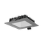 Светильник светодиодный DL-03 12Вт 3000К IP44 110х110х25 квадрат. встраив. матов. сер. RAL7045 VARTON V1-R0-H0354-10000-4401230 VARTA