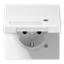 SCHUKO-розетка с крышкой | LS1520NAKLKOWW |Jung