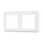 Рамка пластиковая FRM-VERSA-PL-2-WH Arlight 043776