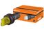 Переключатель на 2 положения с фиксацией SB7-CK2565-24V короткая ручка(LED) d22мм 1з+1р желтый | SQ0746-0064 TDM