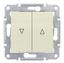 Механизм выключателя СП Sedna для жалюзи мех. блок беж. SchE SDN1300347 Schneider Electric