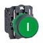 Кнопка зеленая без фиксации 22 мм 1 НО - XB5AA3311 Schneider Electric