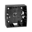 Коробка наружной установки на 1 пост, 89х89х37 mm, S82, графит - 82751-38 Simon
