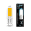 Лампа светодиодная LED 3.5 Вт 260 лм 4100К AC220-240В G9 капсула нейтральный стеклянная Black Gauss - 107809203