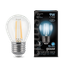 Образец Лампа светодиодная LED 9Вт E14 2700K Filament Globe | 105802209 Gauss