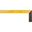 Угольник столярный 400мм желт. КУРС 19385