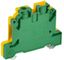 Колодка клеммная CTS-PEN ARMAFIX земля 6кв.мм желт./зел. IEK YCT11-00-K52-006