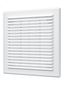 Решетка вентиляционная вытяжная, из ABS пластика 208х208, бел - 2121Р ЭРА 226