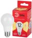 Лампа светодиодная LED 12 Вт 960Лм 2700К груша теплый E27 220-240В A60-12W-827-E27 Red Line - Б0050197 ЭРА