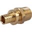 Муфта аксиальная латунная НР 16x1/2 - AX1701612 PRO AQUA
