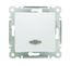 Выключатель 1-кл. СП Lillium IP20 с подсветкой механизм бел. Makel 30001021