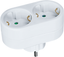 Тройник на 2 гнезда с заземлением 94 670 NAD-L-2E-C-WH (94670) - 17860 Navigator