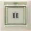 Рамка 1-м Valena IP44 сл. кость Leg 774350 Legrand