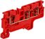 Клемма пружинная CX4-3 трехконтактная красн. ARMAFIX IEK AF-CT42-00-3-K04-004