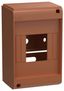 Корпус КМПн-4 UNION Mini IP20 без двери пластик. дуб IEK UIM-KP71-N-04-20-K24