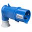 Вилка кабельная угловая 16А 2PE 200-250В винт. IP44 SchE 81704 Schneider Electric